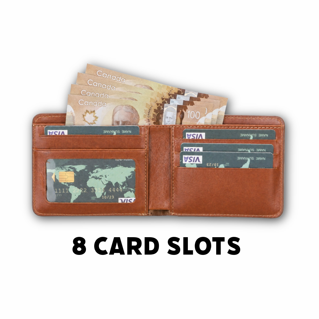 Alberta Bifold Wallet | Full-Grain Leather