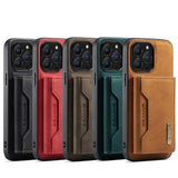 2 In 1 Detachable Magnetic Leather Card Case/Wallet for iPhone 14 13 12 11 and More