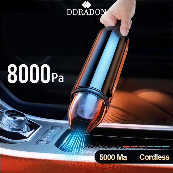 High Power Wireless Rechargeable Car Vacuum Cleaner