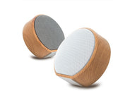 Mini Wooden Bluetooth Speaker Supports AUX TF