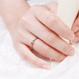 Simple Korean-style Heart-shaped Love Ring