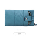 Multifunctional Women's Long Leather Phone Wallet/Case|Soft Leather Zipper