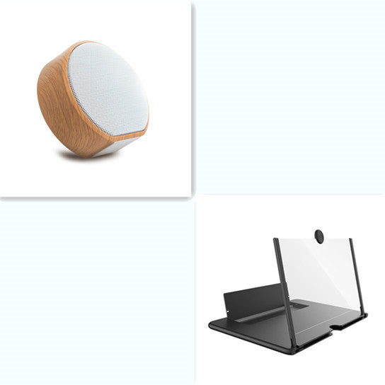 Mini Wooden Bluetooth Speaker Supports AUX TF - StoreFour