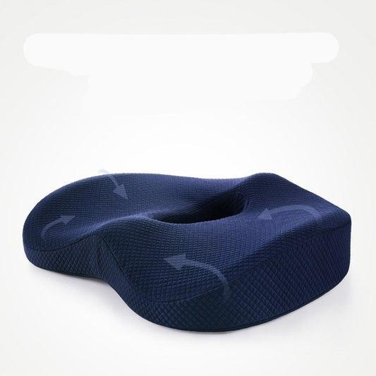 Ergonomic Navy Comfortable Seat Cushion Designed for Back Support and Comfort