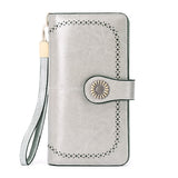 Women's Elegant Large Leather Phone Case/Wallet