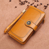 Women's Elegant Large Leather Phone Case/Wallet