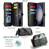 Samsung Galaxy Crossbody Case | RFID Protection | Multiple Card Holders