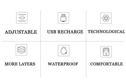 17.3-inch laptop backpack for men featuring adjustable straps and USB recharge capability