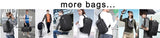 Stylish 17.3-inch laptop backpack for men featuring multiple compartments and ergonomic design