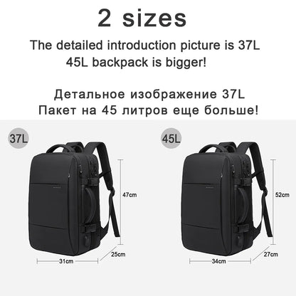 Durable 17.3-inch laptop backpack for men with roomy design and adjustable straps for comfort