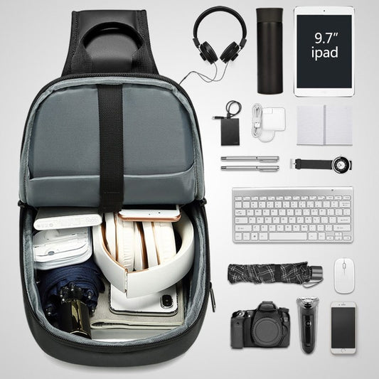 Smart Waterproof Messenger Bag-USB Charging-Comfort & Convenience - StoreFour