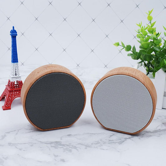 Mini Wooden Bluetooth Speaker Supports AUX TF - StoreFour