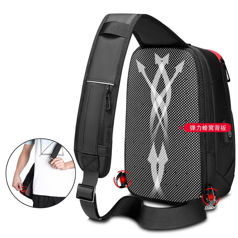 Men's Everyday Waterproof Comfortable Wearable Space-Smart Shoulder Bag - StoreFour