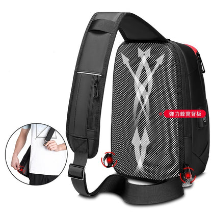 Men's Everyday Waterproof Comfortable Wearable Space-Smart Shoulder Bag - StoreFour