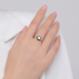 S925 Sterling Silver Zircon Ring For Women