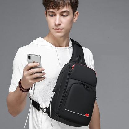 Men's Everyday Waterproof Comfortable Wearable Space-Smart Shoulder Bag - StoreFour