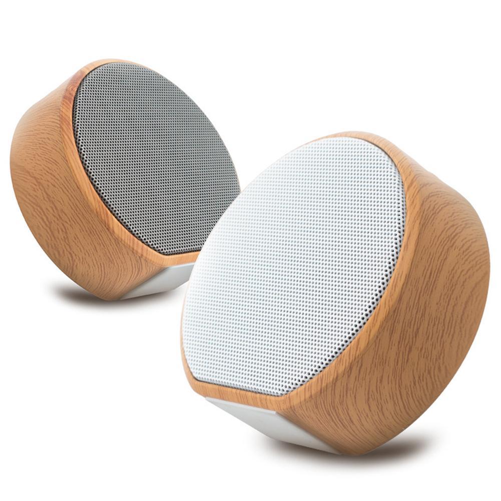 Mini Wooden Bluetooth Speaker Supports AUX TF - StoreFour