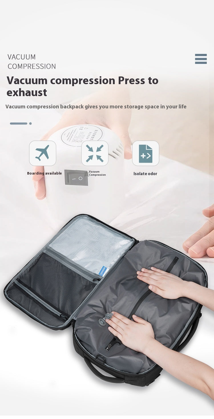 Fit-Important-Articles-Efficiently| Business Oxford Cloth Vacuum Backpack - StoreFour
