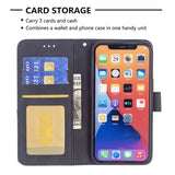 iPhone Veil Prismatic Leather Flip Case/Wallet|shockproof, bracket, magnetic absorption