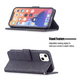 iPhone Veil Prismatic Leather Flip Case/Wallet|shockproof, bracket, magnetic absorption