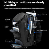 Smart Mechanical-Style Wear-resistant Shoulder Bag Business|Travel