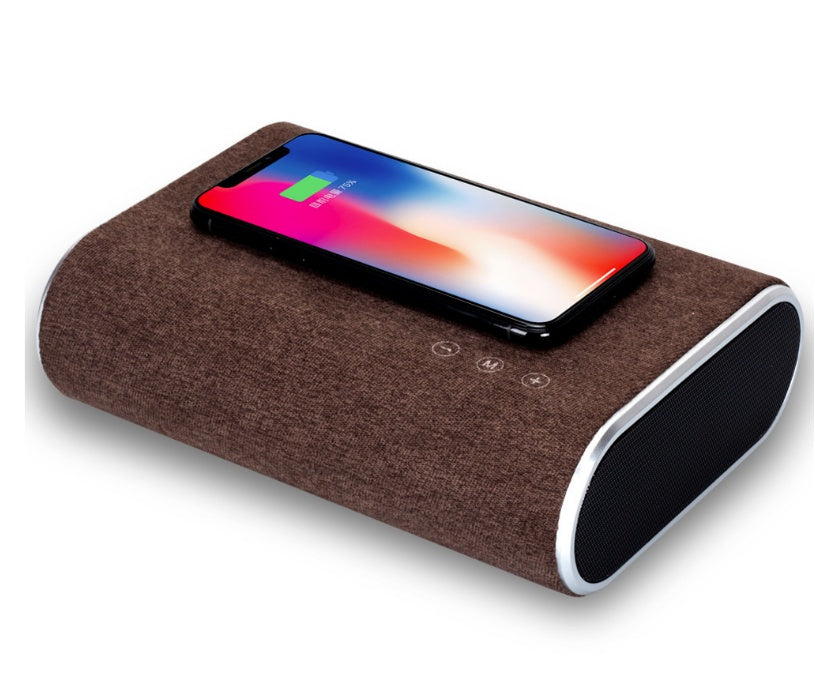 Compact 2 In 1 Stereo Wireless BlueTooth Charger and Speaker - StoreFour