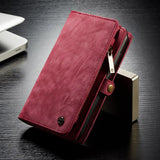 Removable Leather Wallet/iPhone Case | Flip Stand | Card Slot