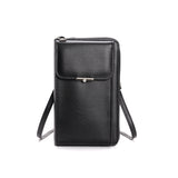 Universal Women's Large Capacity Phone Case/Wallet Zipper & Crossbody Shoulder Bag