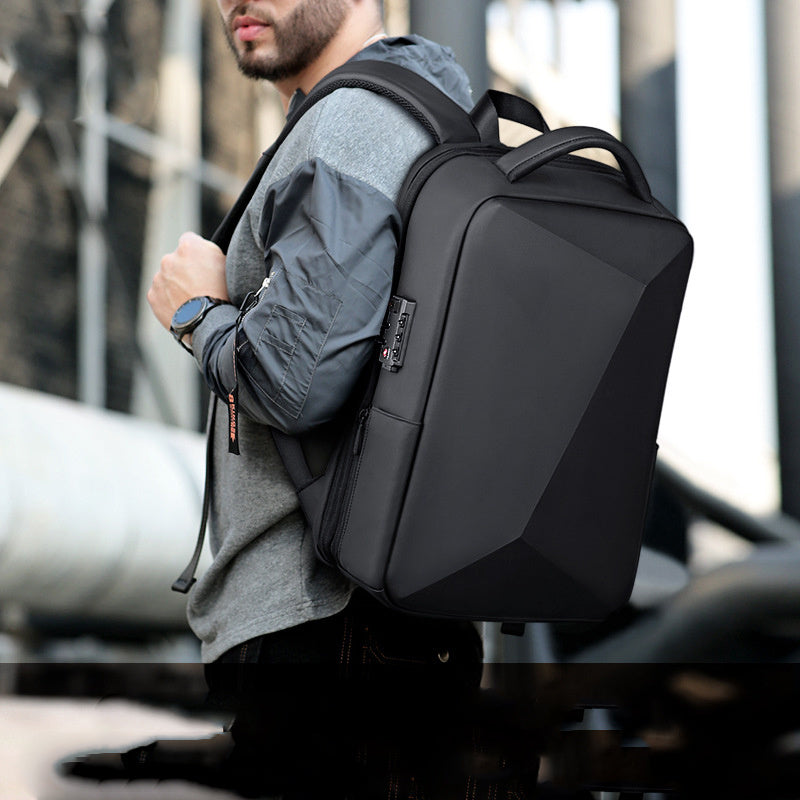Hard Shell Business Backpack|Breathable|Waterproof|Wear-resistant|Anti-theft|Anti-vibration - StoreFour