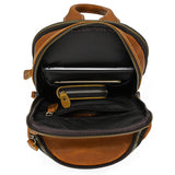 Retro Genuine Crazy Horse Skin Leather Wear-resistant Shoulder Bag