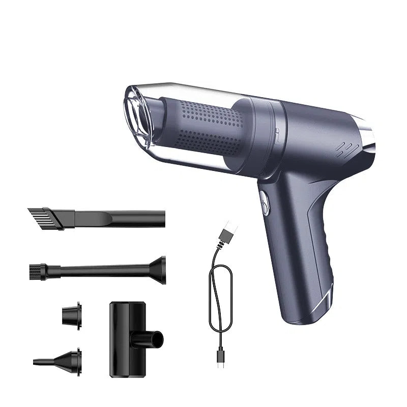 Handheld USB-charged Car Vacuum Cleaner| Powerful Blowing and Suction - StoreFour