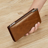 Luxury Universal Cowhide Leather Wallet/Phone Case | All Brands