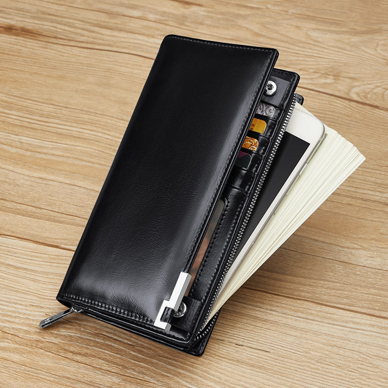 Luxury Universal Cowhide Leather Wallet/Phone Case | All Brands - StoreFour