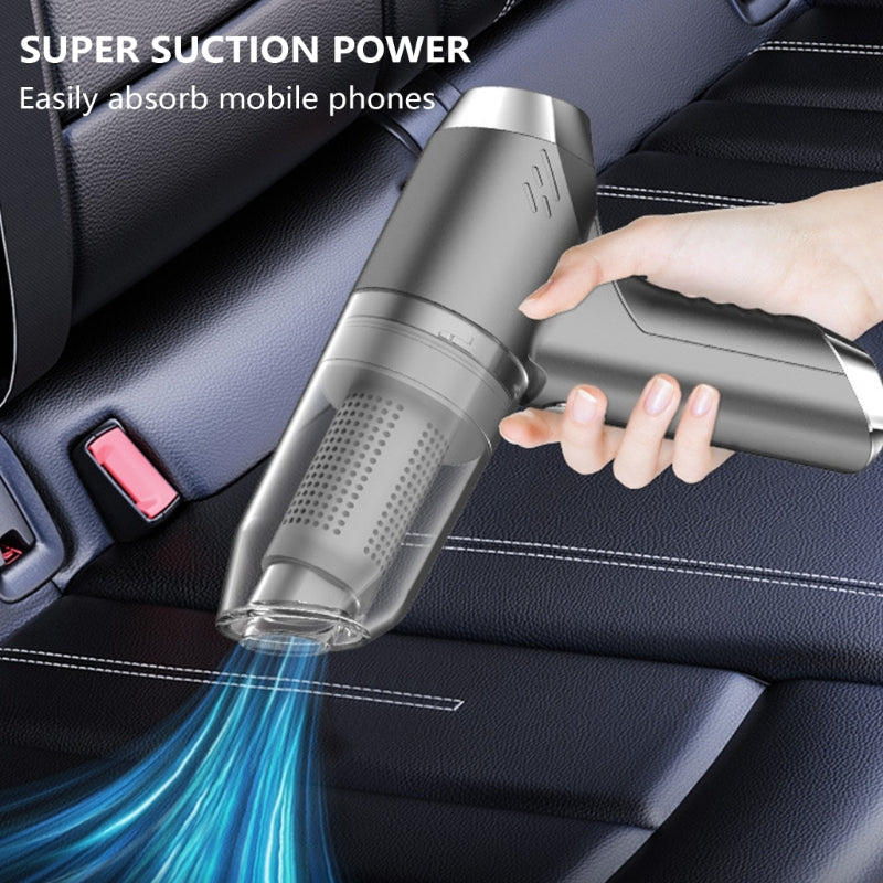 Handheld USB-charged Car Vacuum Cleaner| Powerful Blowing and Suction - StoreFour
