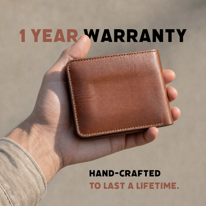 Alberta Bifold Wallet | Full-Grain Leather