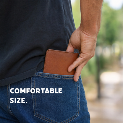 Alberta Bifold Wallet | Full-Grain Leather