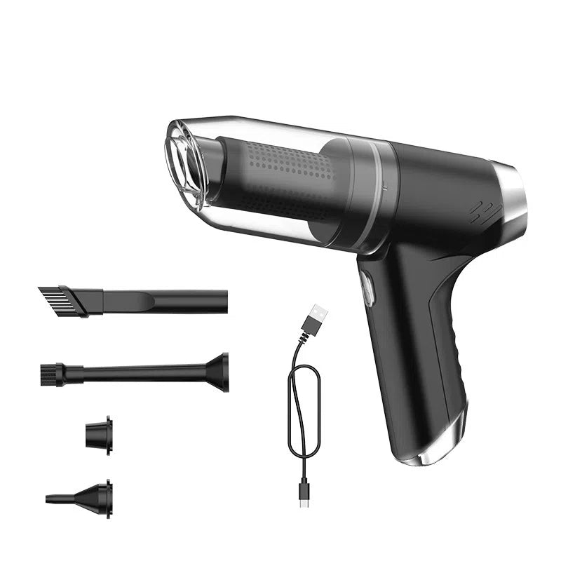 Handheld USB-charged Car Vacuum Cleaner| Powerful Blowing and Suction - StoreFour