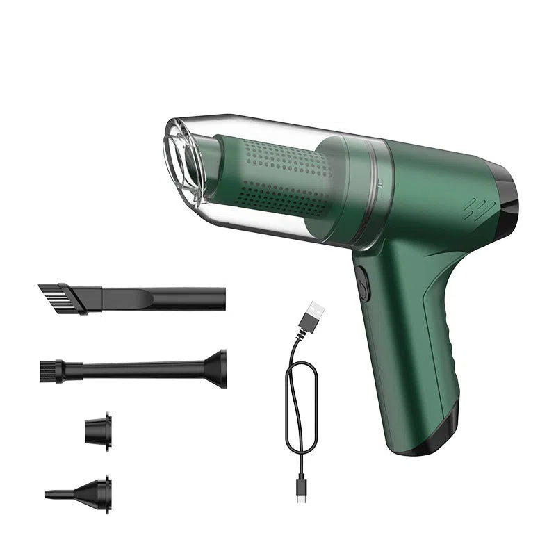 Handheld USB-charged Car Vacuum Cleaner| Powerful Blowing and Suction - StoreFour