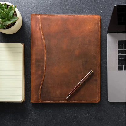 The Falit | Handmade Full-Grain Leather Padfolio