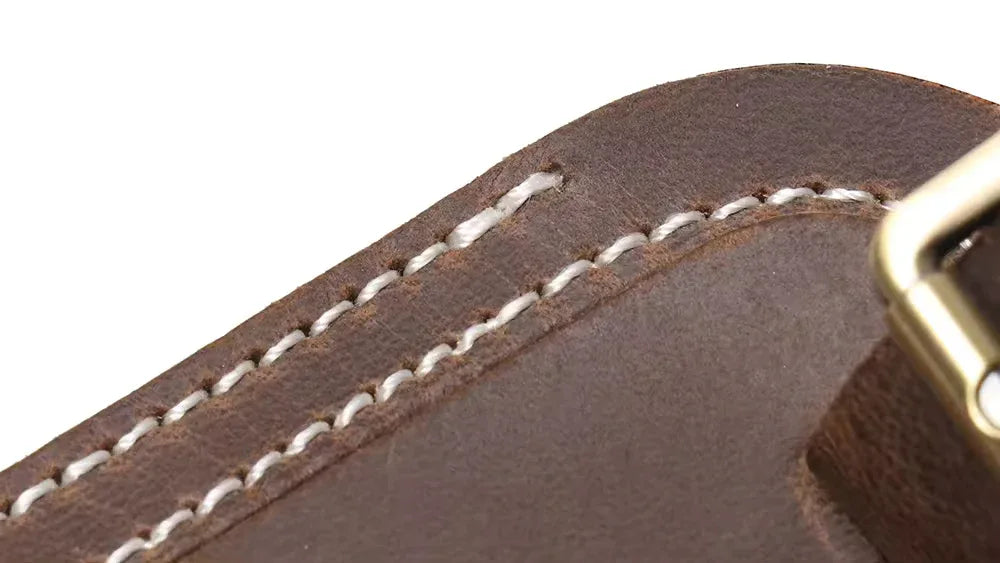 The Voyager Tag | Full-Grain Leather Luggage Tag