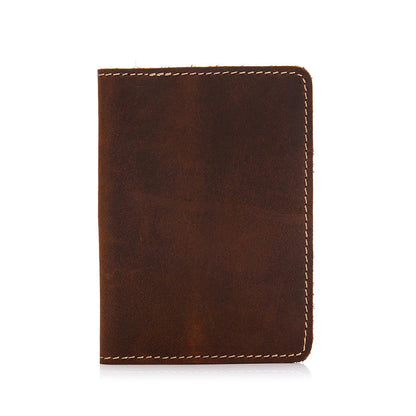 The Priam | Handmade Leather Passport Cover