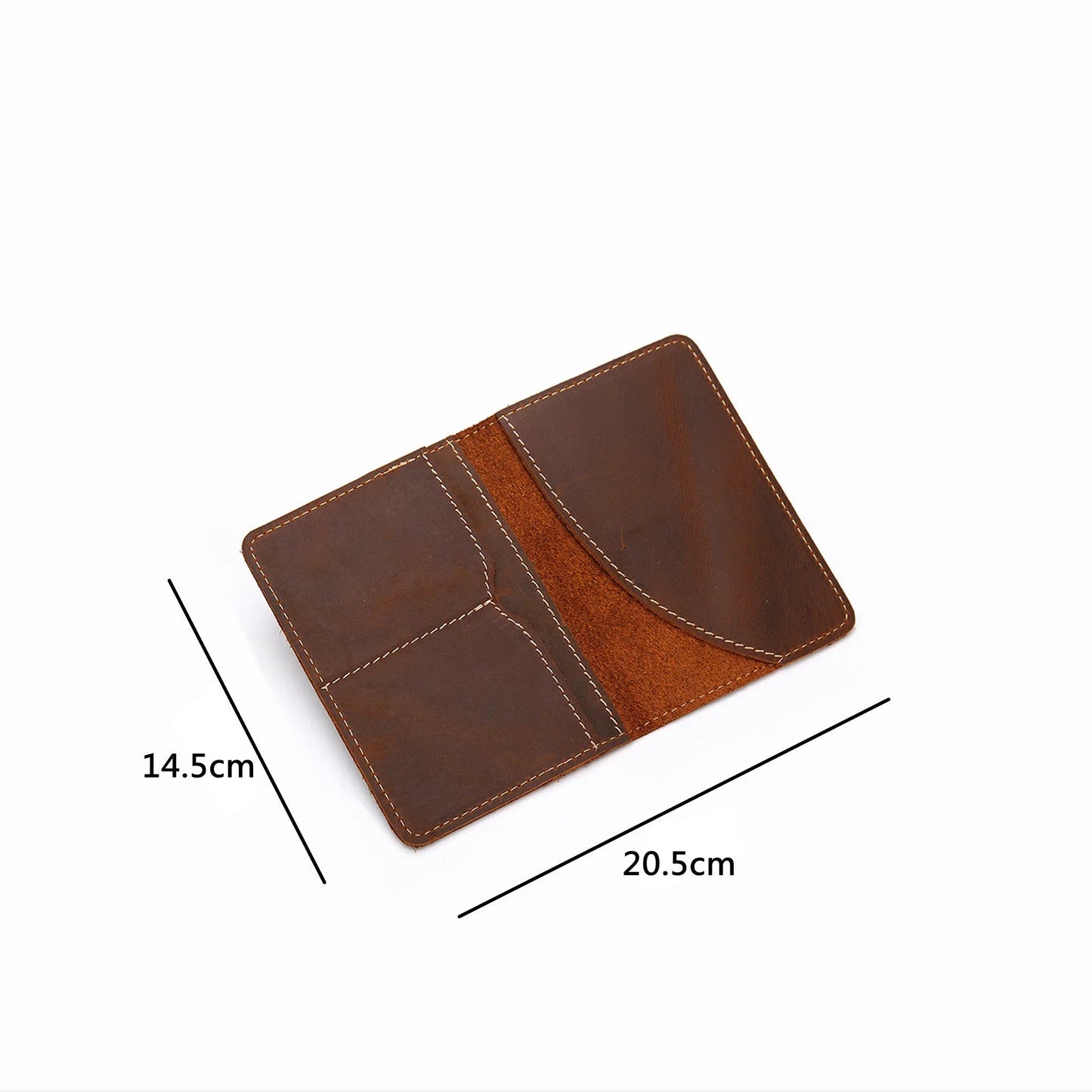 The Priam | Handmade Leather Passport Cover