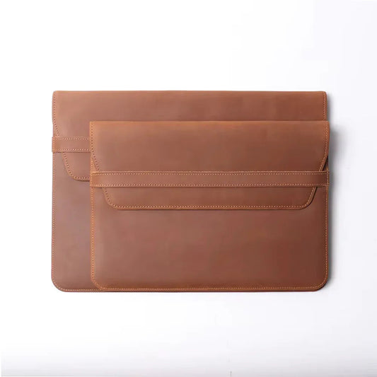 The Runa | Full-Grain Leather Laptop Sleeve