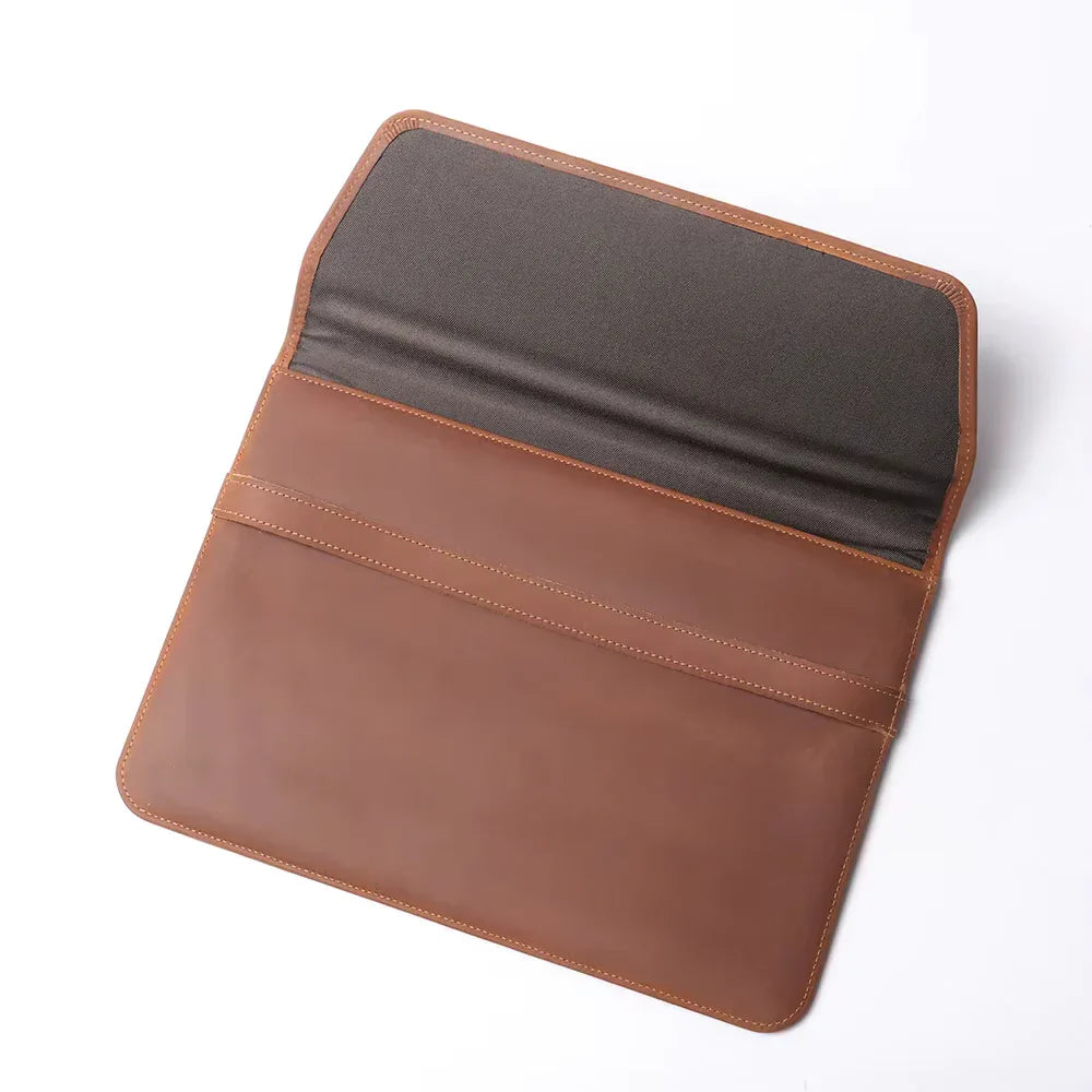 The Runa | Full-Grain Leather Laptop Sleeve