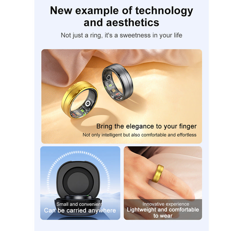 A Beautiful Ring that Measures Your Vital Data while Sleeping, Exercising, and in Between - StoreFour