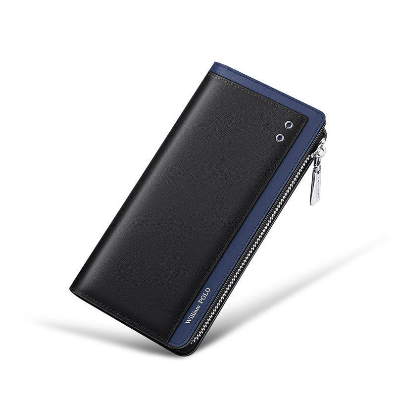 Men's Leather Luxury Long Wallet/Phone/Case/Cash pocket - StoreFour