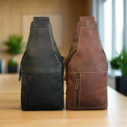 Rugged Earth Full Grain Crossbody Shoulder Bag