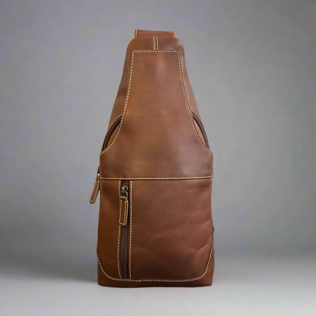Rugged Earth Full Grain Crossbody Shoulder Bag
