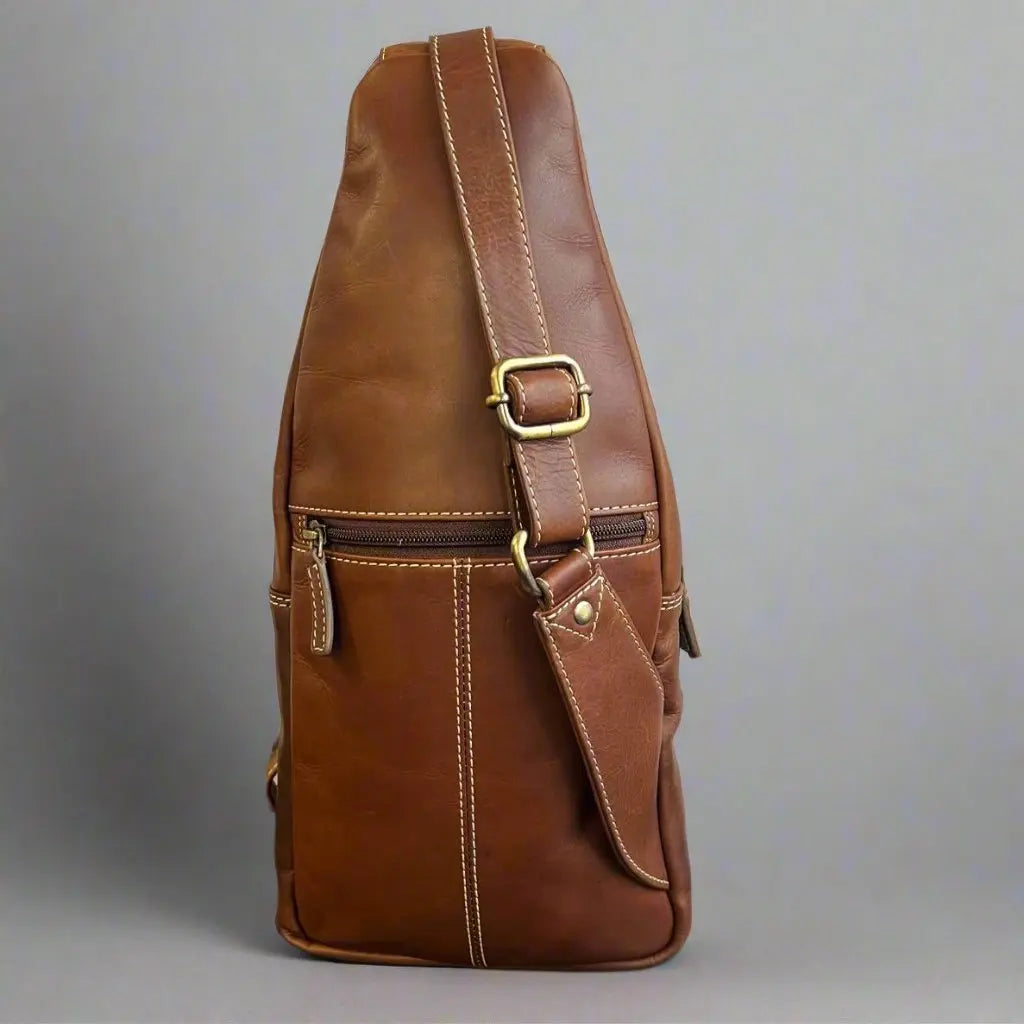 Rugged Earth Full Grain Crossbody Shoulder Bag