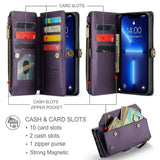 Crossbody Cardholder/Wallet/Case: iPhone 15 14 13 12 Pro Max Plus Pro-max